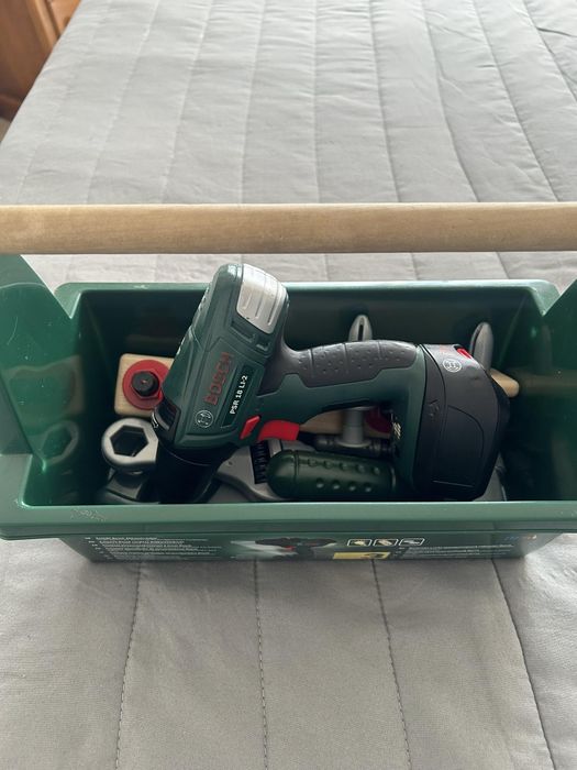 Caixa de ferramentas  de brincar