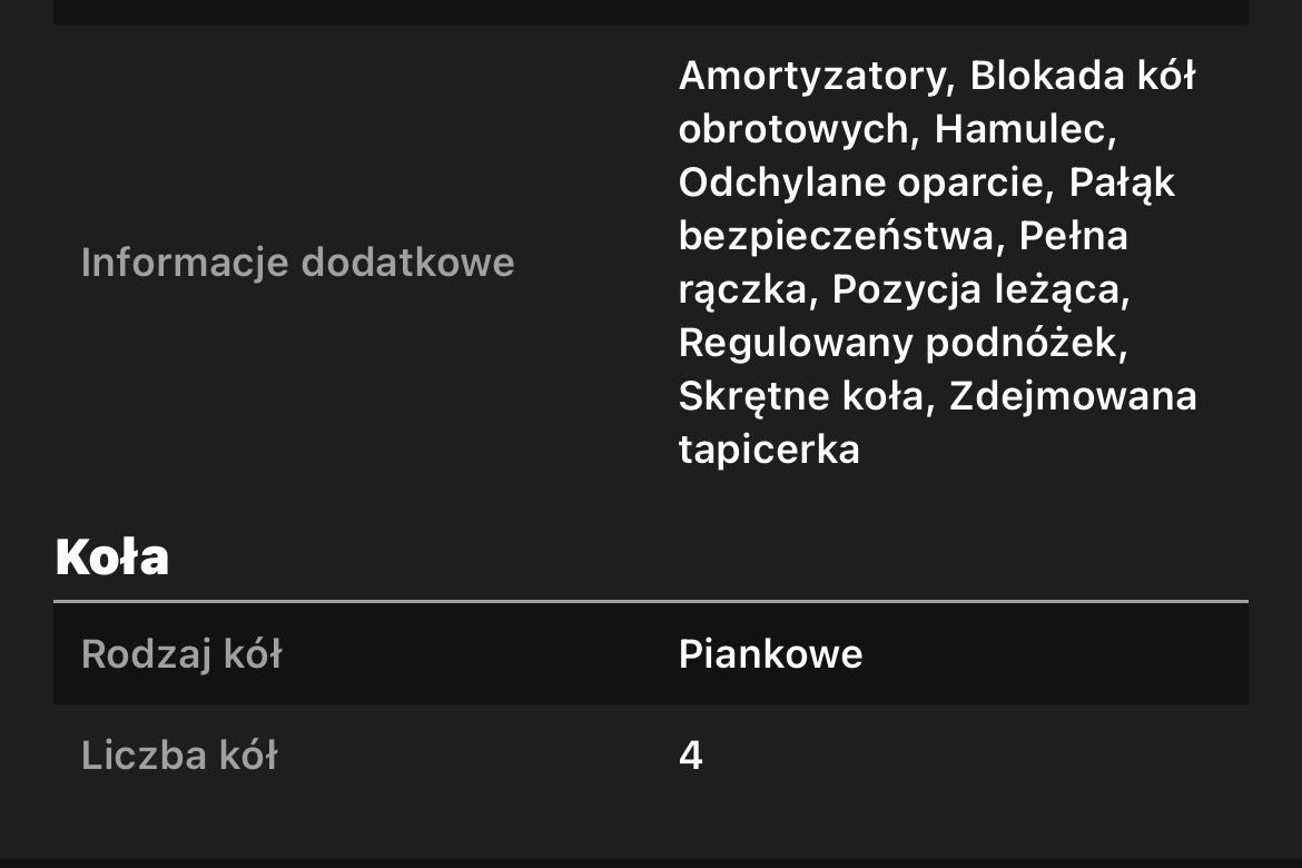 Wózek spacerowy Espiro Sonic