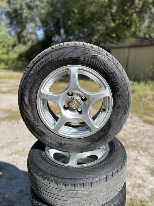 Комплект легкосплавних дисків літня гума 175/70 R13