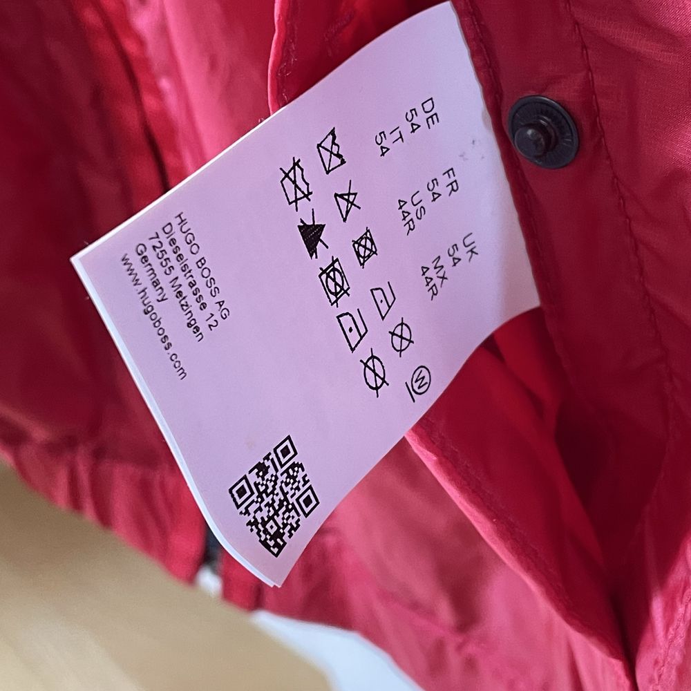 Lekka kurtka Hugo Boss męska rozm. 54 XL