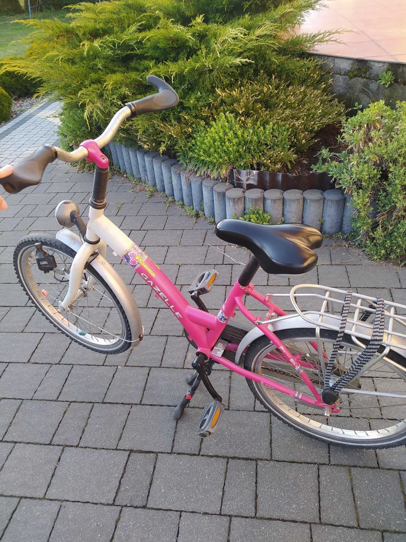 Rower Gazella dla dziewczynki