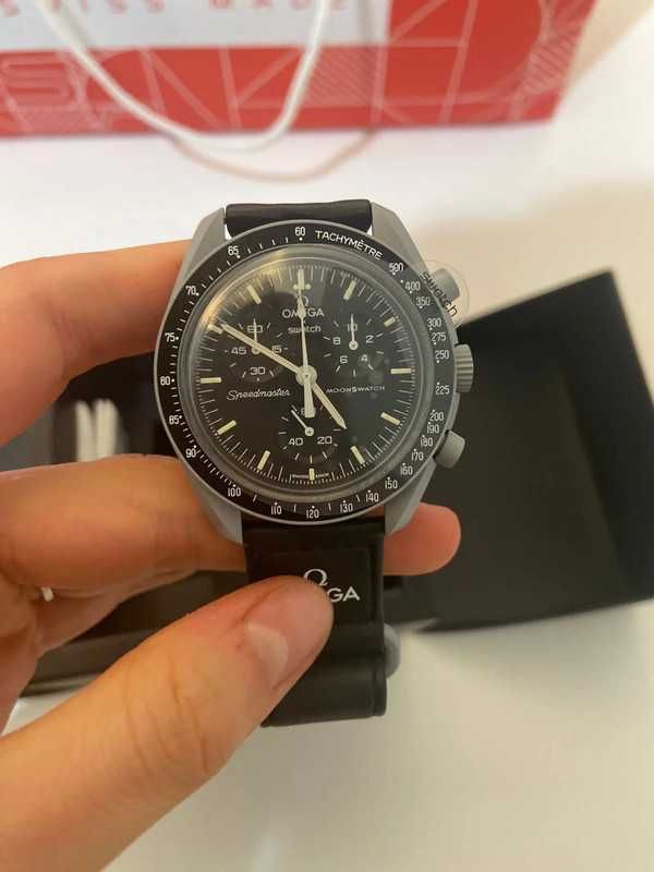Swatch x Omega Bioceramic Moonswatch Mission to the MoonCzarny