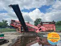 Sandvik QA 140  mobilny przesiewacz, 3 frakcje, shredder, dobry stan