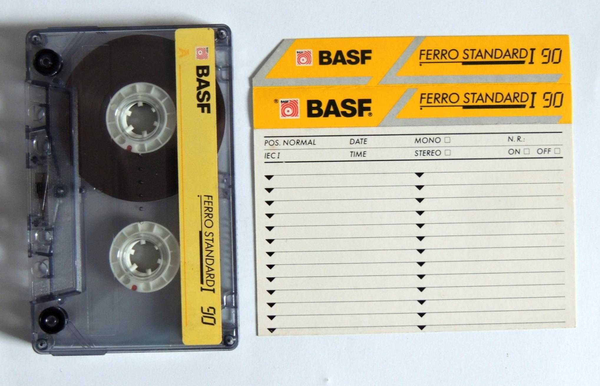 Basf Ferro Standard I 90 kaseta magnetofonowa