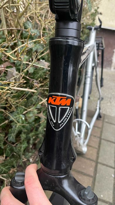 Rama 25" 63cm KTM Veneto Cross 28 duża + ew. dodatkowy osprzęt