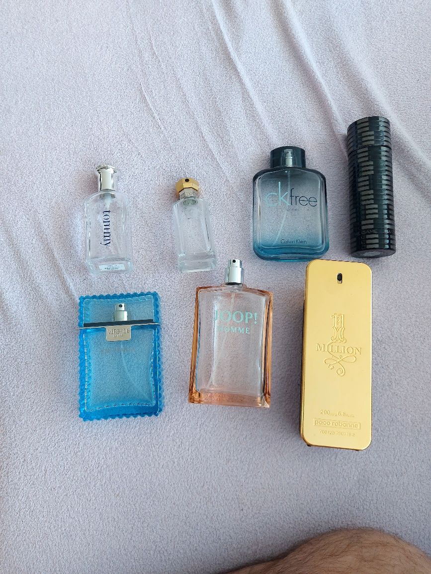Puste flakony po perfumach