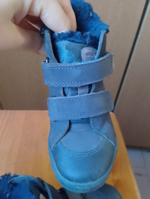 Skórzane botki Lasocki