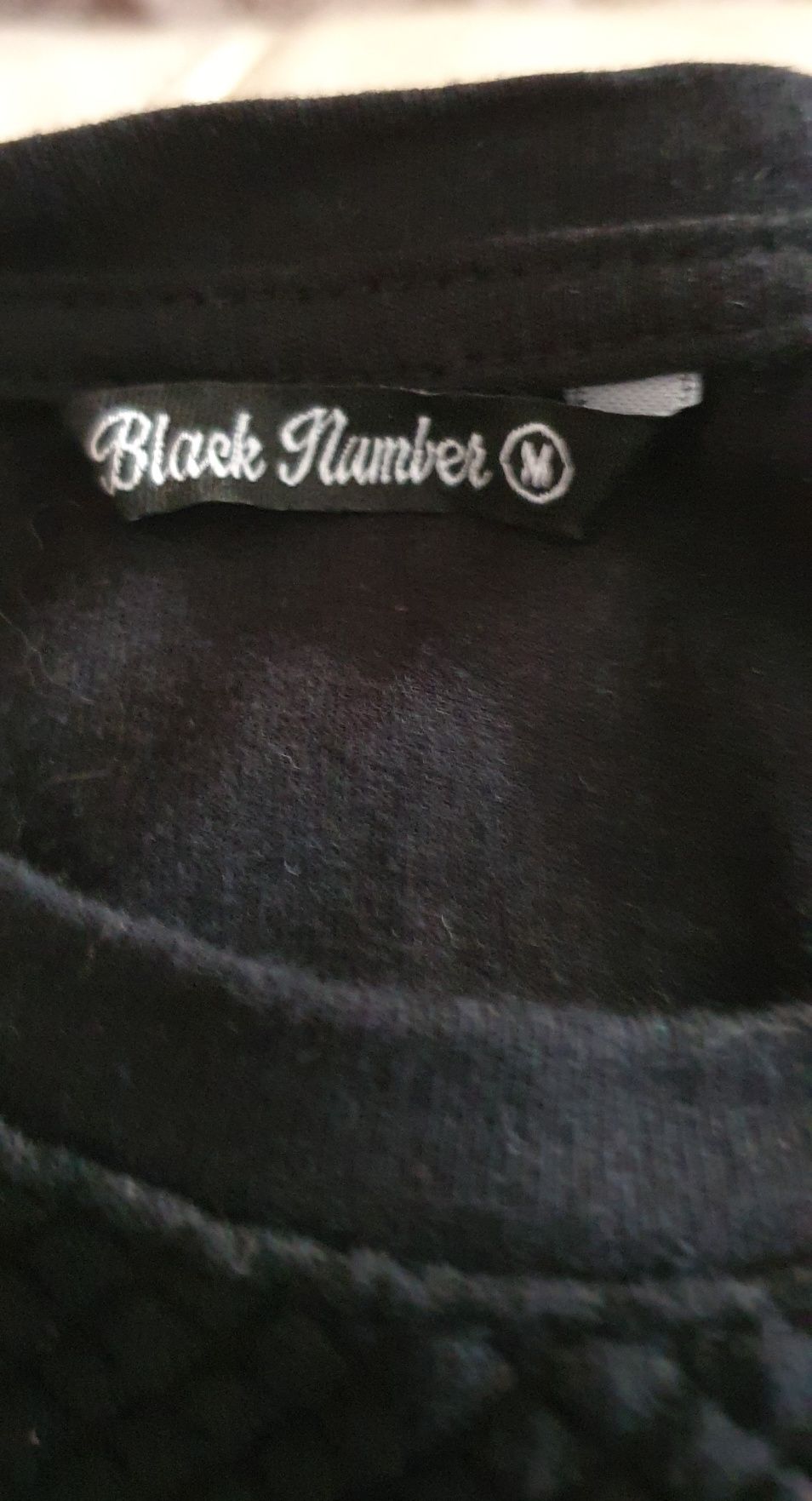 Camisola homem manga curta Black Number