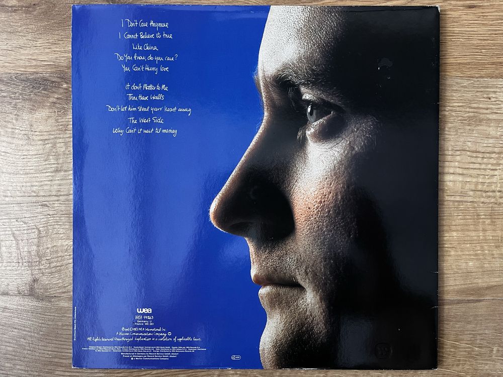 Płyty winylowe Phil Collins Hello, I Must Be Going, 1 Press gatefold.