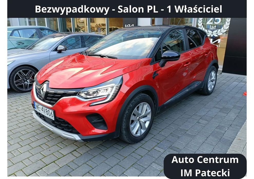 Renault Captur 1,0 Tce 90/100KM Benzyna + LPG Pierwszy właściciel Salon PL
