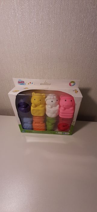 Набір іграшок для купання Fancy Baby Милі звірята (ANI8)