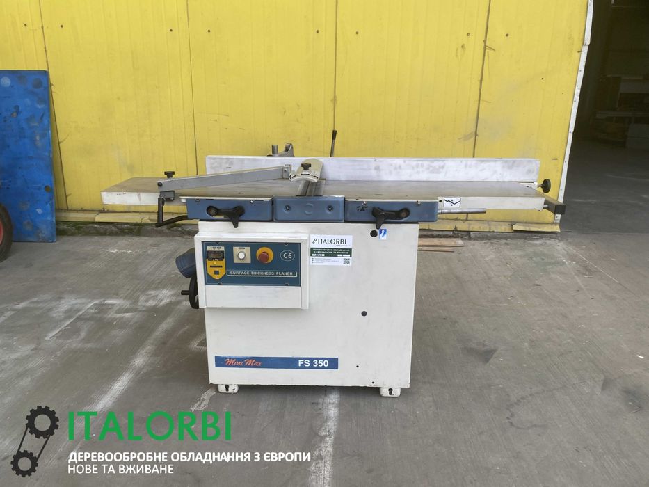 Фуганок+рейсмус+довбальний верстат Scm Minimax FS350