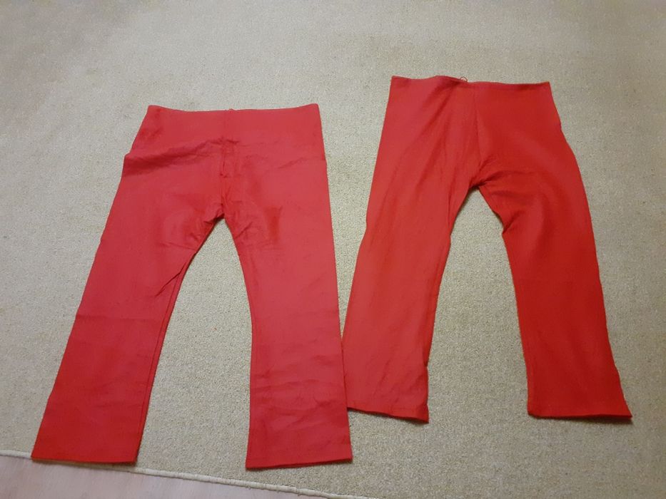 Маскарадний костюм, новорічні штани Санти   xxxl