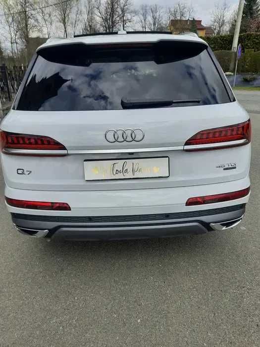 Samochód Audi q7 do ślubu