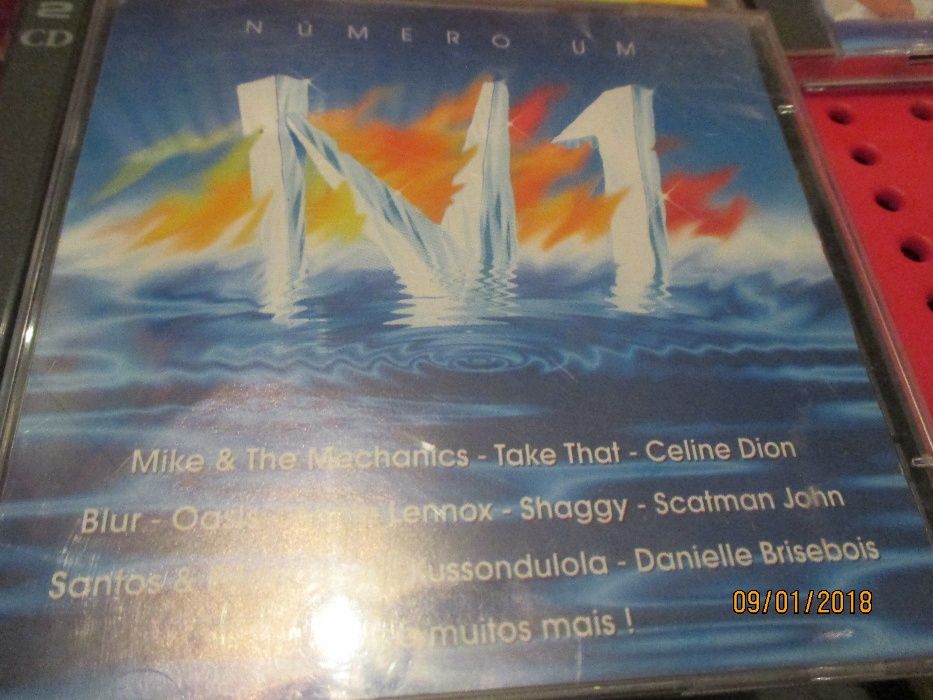 7 cds antigos de música diversa