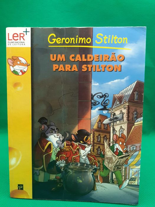 Livro - REF PINF - Geronimo Stilton - Um Caldeirão Para Stilton