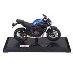 Mota moto miniatura maisto yamaha mt07