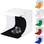 Mini Estudio Fotográfico Dobrável + Iluminação LED + 6 cenários