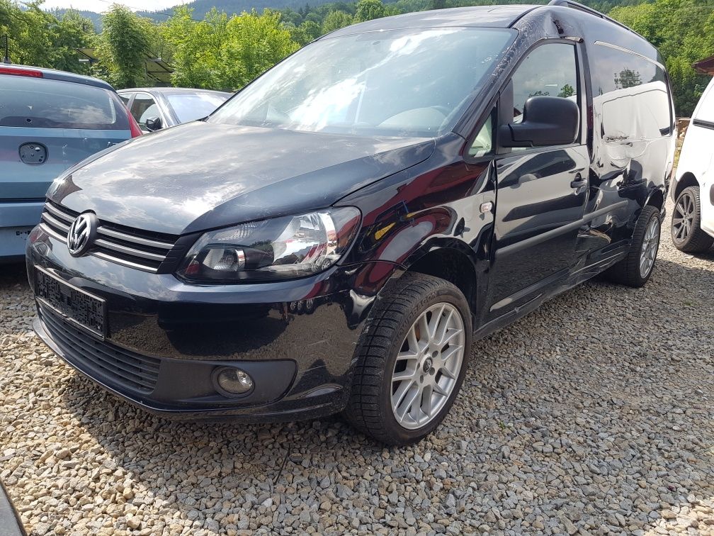 Volkswagen Caddy Maxi 1.6 Tdi Multifunkcja Klima Półskóra hak