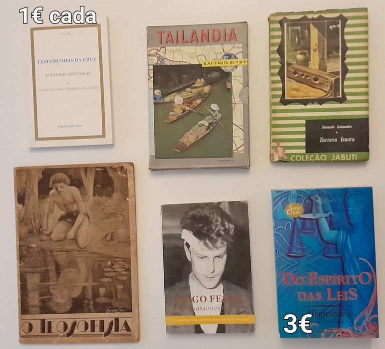 Varios livros temas dif