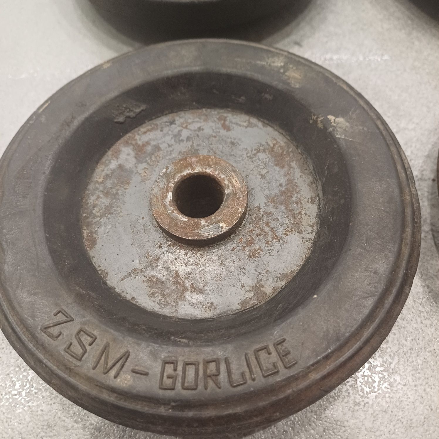 Kółka metalowe Polmo ZSM Gorlice PRL