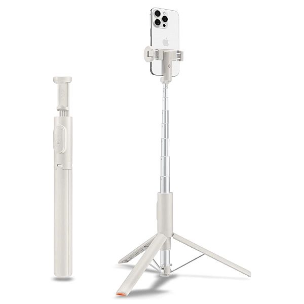 Spigen S541W Bluetooth Selfie Stick Tripod Dune Beige