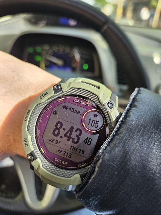 Garmin Instinct 2X Solar Moss