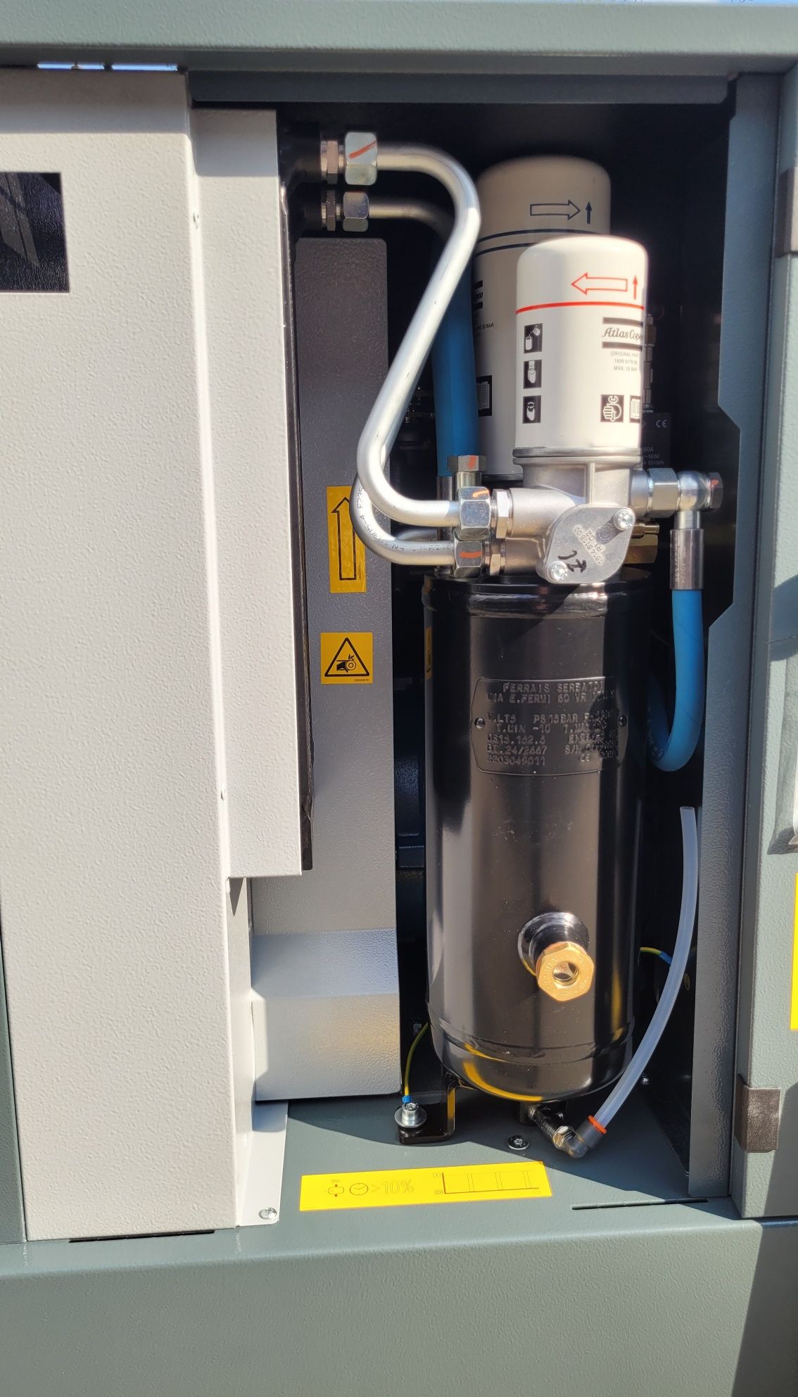 Sprężarka Kompresor śrubowy Atlas Copco G7FF-10/200