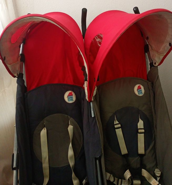 carrinho bebé duplo