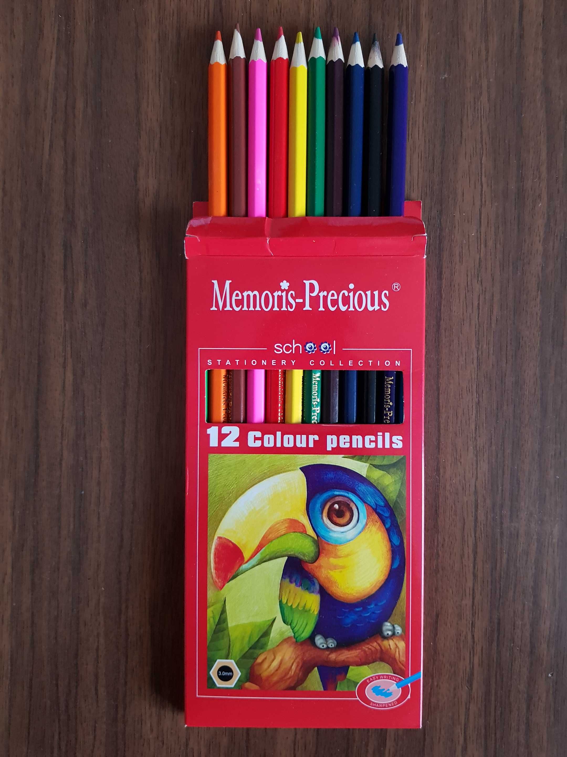 Набор цветных карандашей для рисования 12 шт.