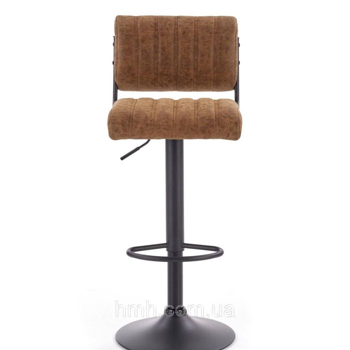 Барний стілець Halmar H-88 з регулюванням висоти коричневий, еко-шкіра