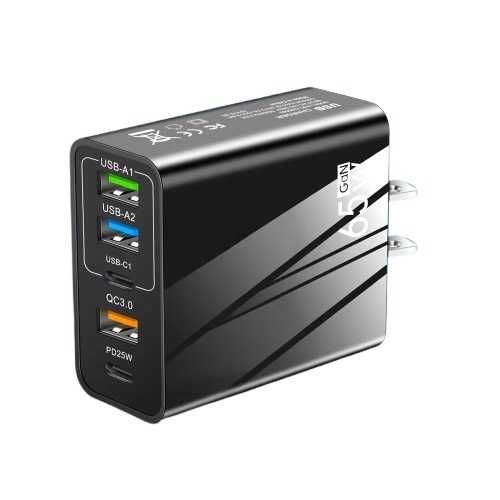 Szybka ładowarka 65W PD+3USB z wieloma interfejsami – wtyczka US