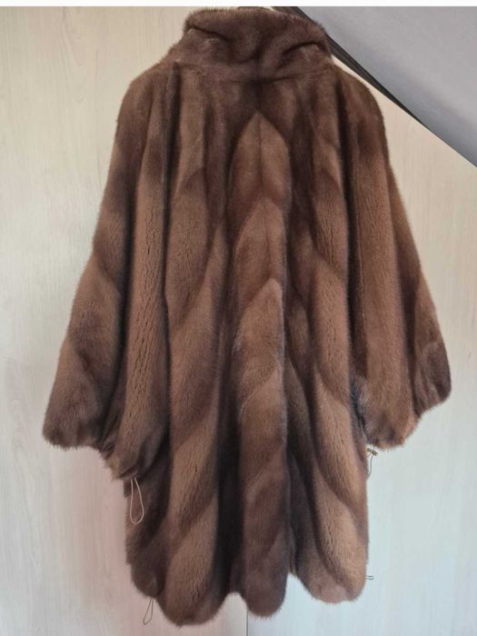 Шуба норкова Nafa кімоно,оверсайз 50-60р