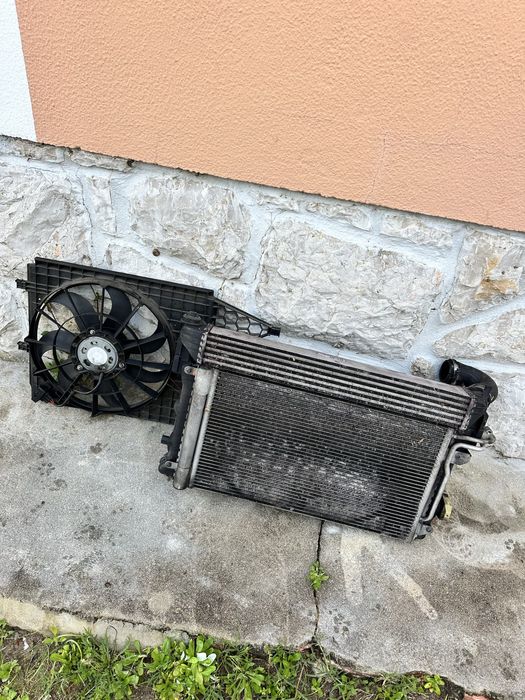 Ventilador de radiador ibiza 6j 1.6 tdi