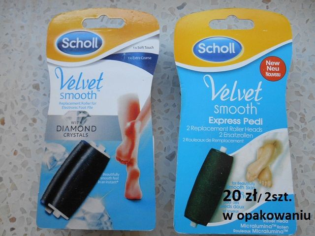 Wklady, rolki do pilnikow SCHOLL