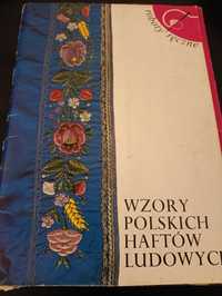 Wzory polskich haftów ludowych 1981