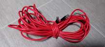 Cabo Ethernet 10M CAT6 RJ45 Vermelho