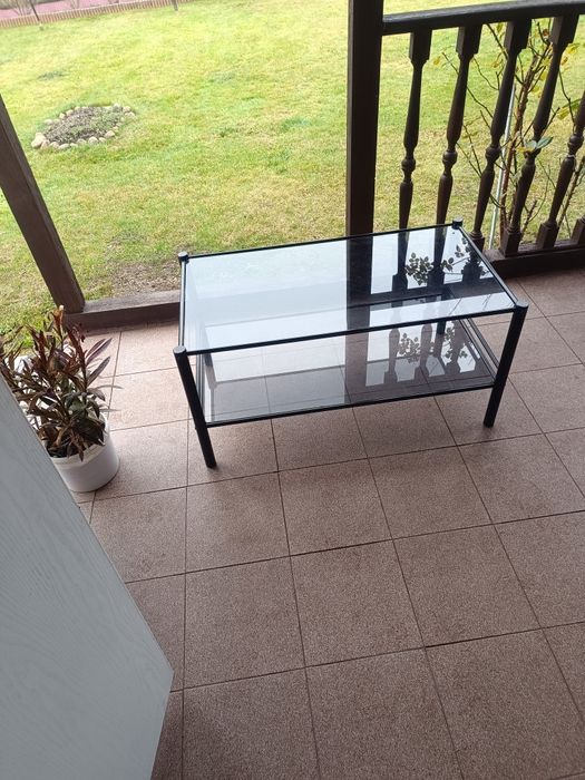 Ława stolik szklana