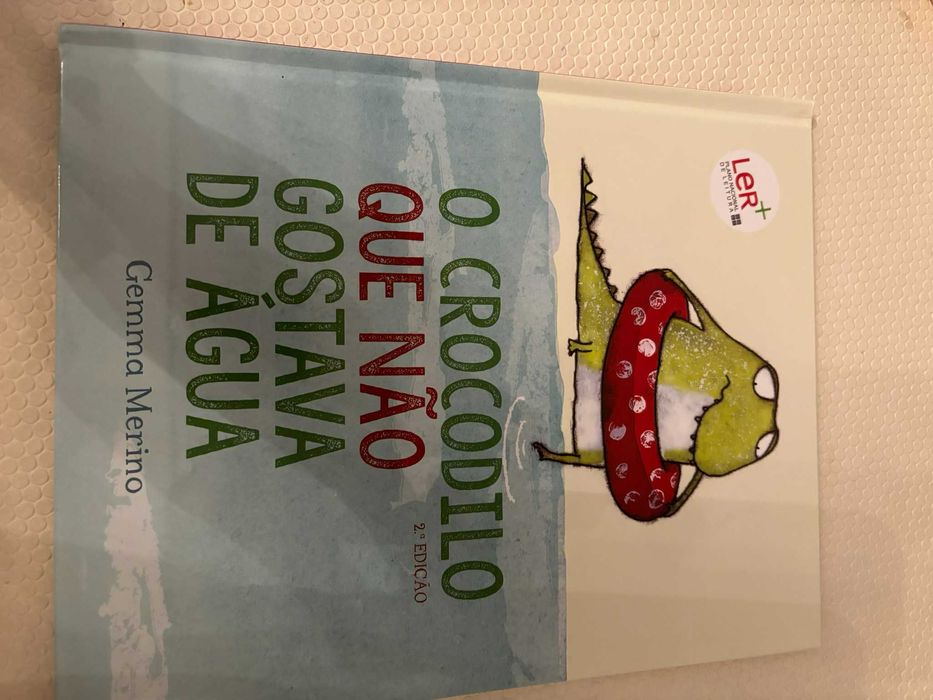 Livro O Crocodilo que não gostava de água