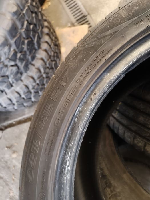 Opony letnie nokian 3-letnie 225/45/17 komplet