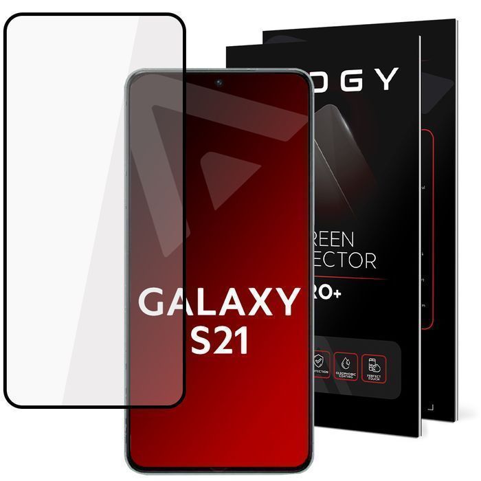 Szkło hartowane do etui case friendly do Samsung Galaxy S21 Czarne