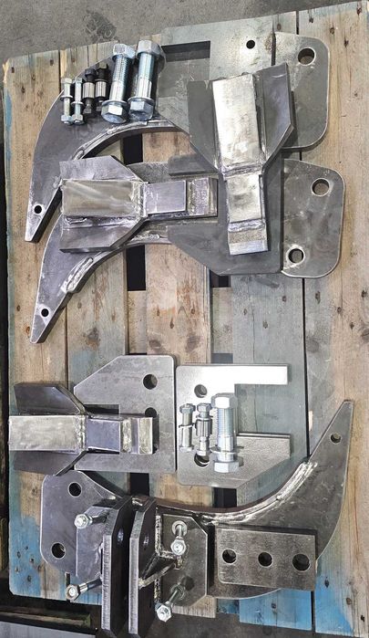 Ząb łapa głębosza 630mm + mocowanie + dłuto + wzmocnienie cały komplet