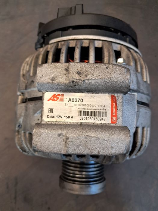 Alternator 150 A BMW E46 benzyna 1.8 2.0 rok 2002