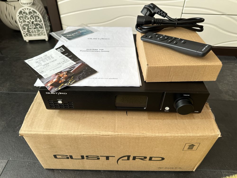 Przedwzmacniacz, preamp Gustard P26