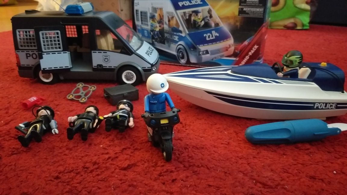 Playmobil Carro Polícia com luzes