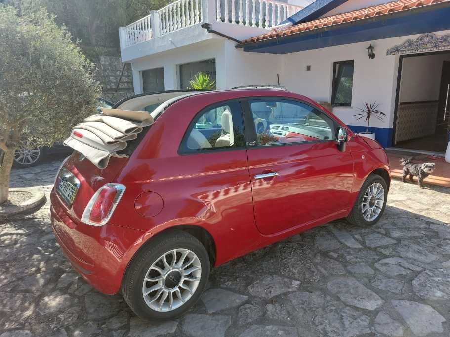 Fiat 500C, cabrio em perfeito estado