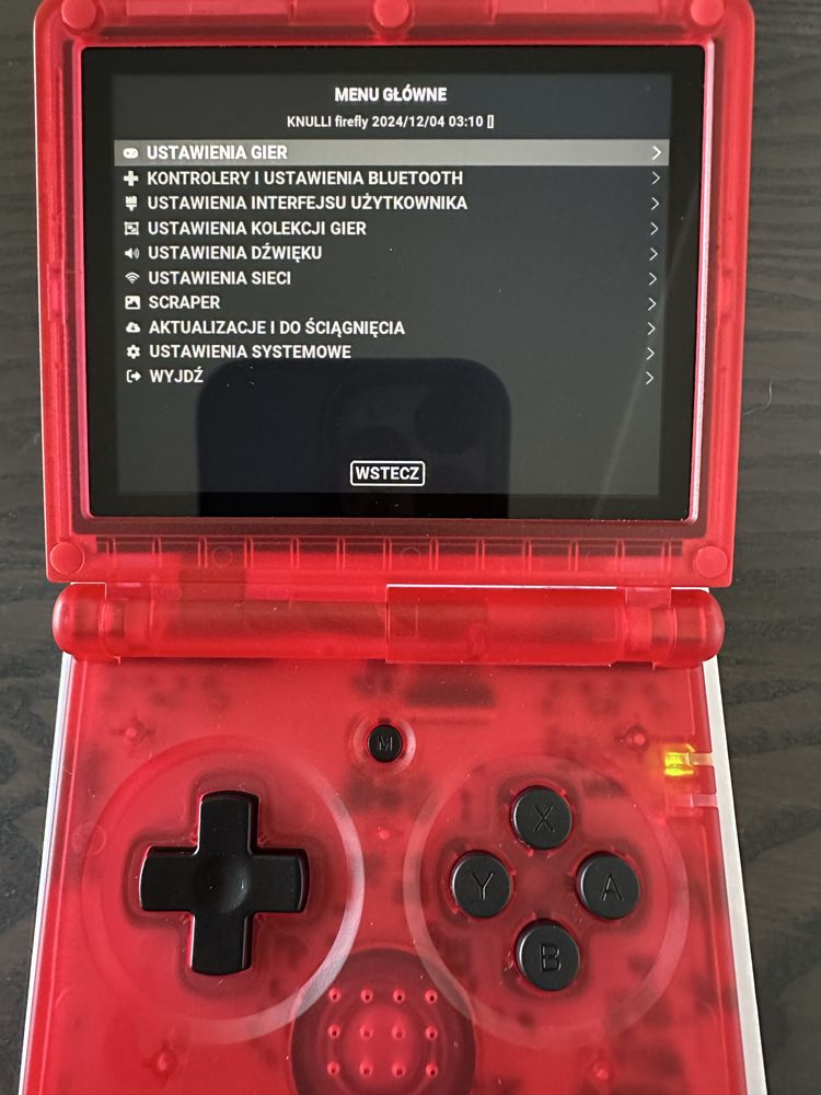 Retro Anbernic RG35XX SP KNULLI PL 64gb+Szkło+Ładowarka