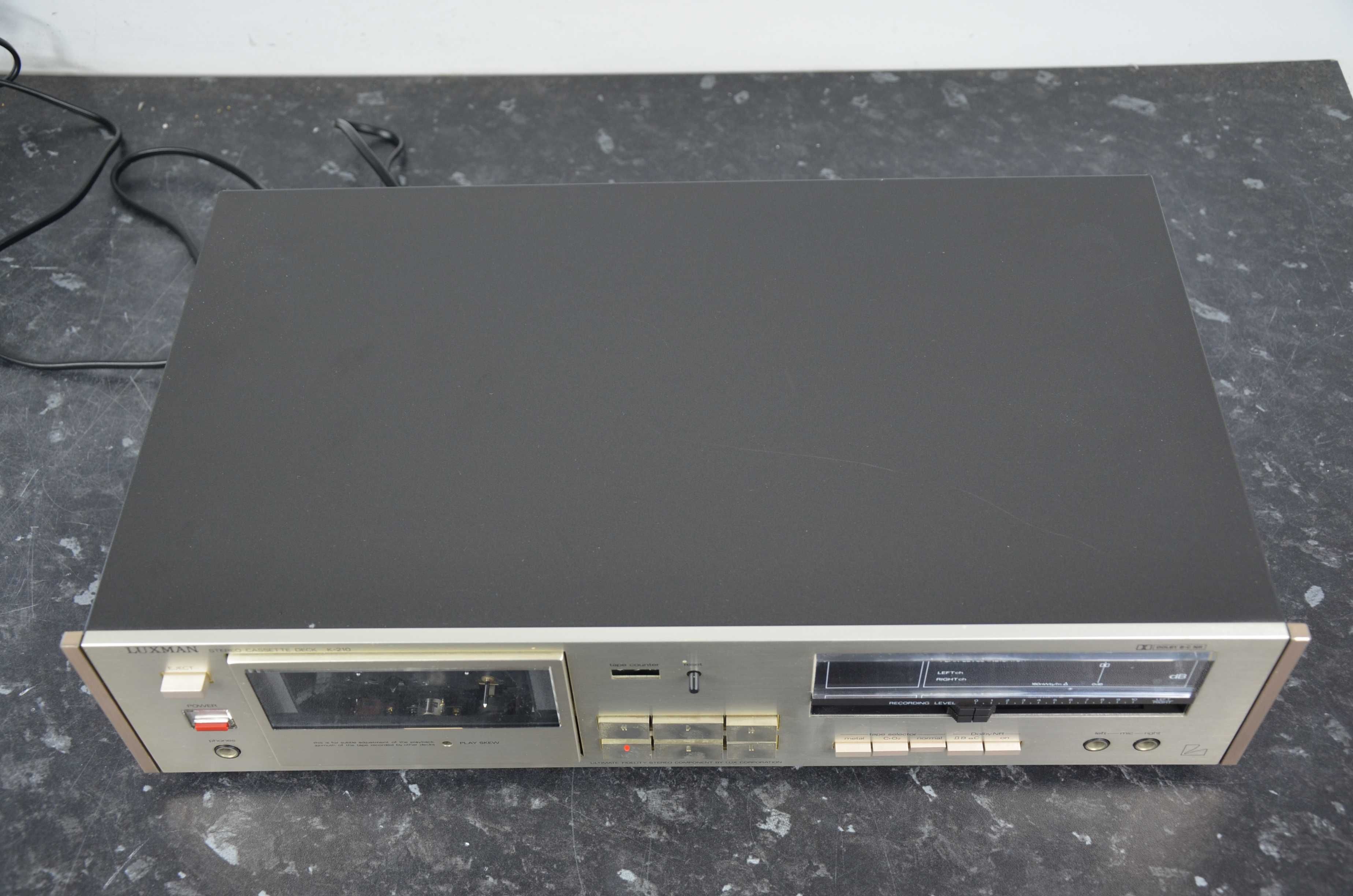 LUXMAN K-210 Magnetofon Deck OKAZJA