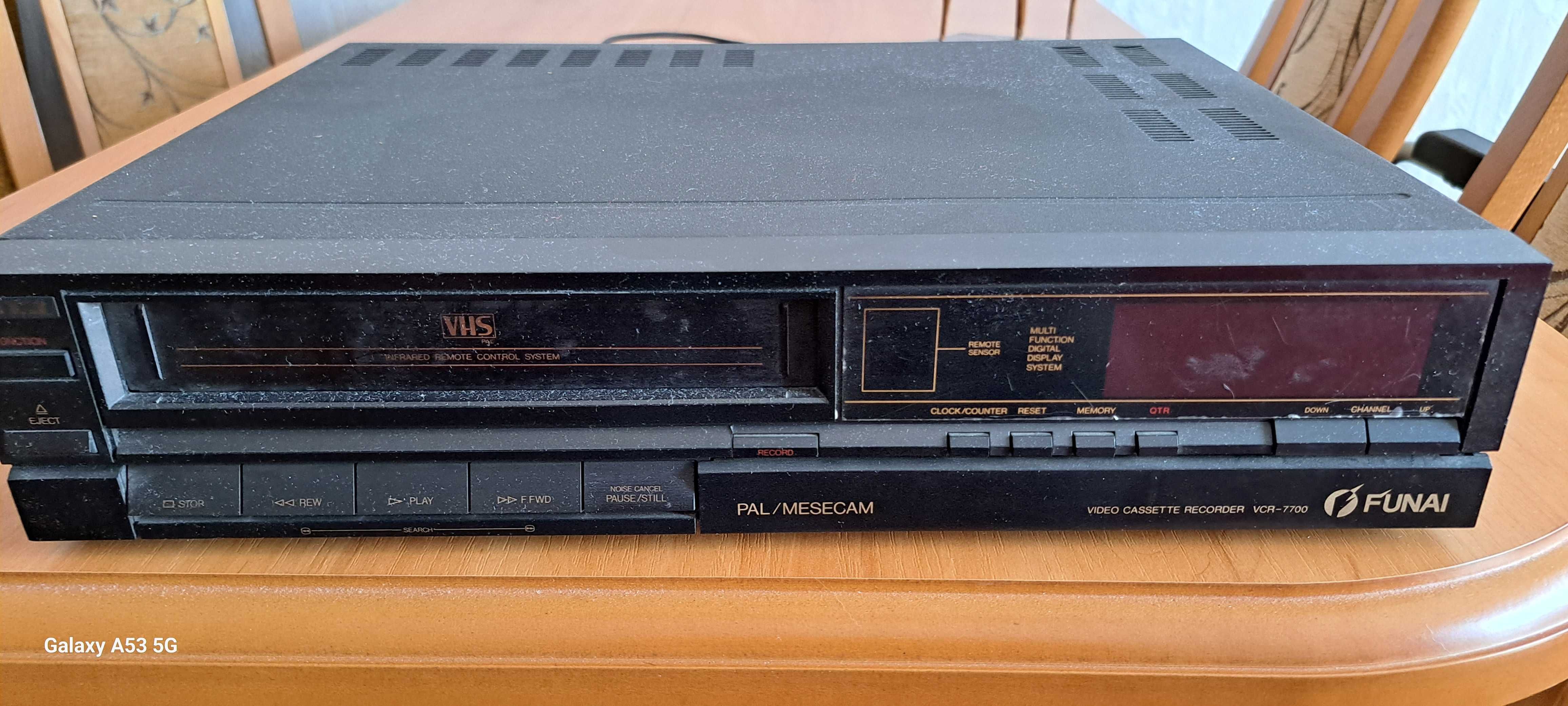 Magnetowid VHS  Funai VCR-7700