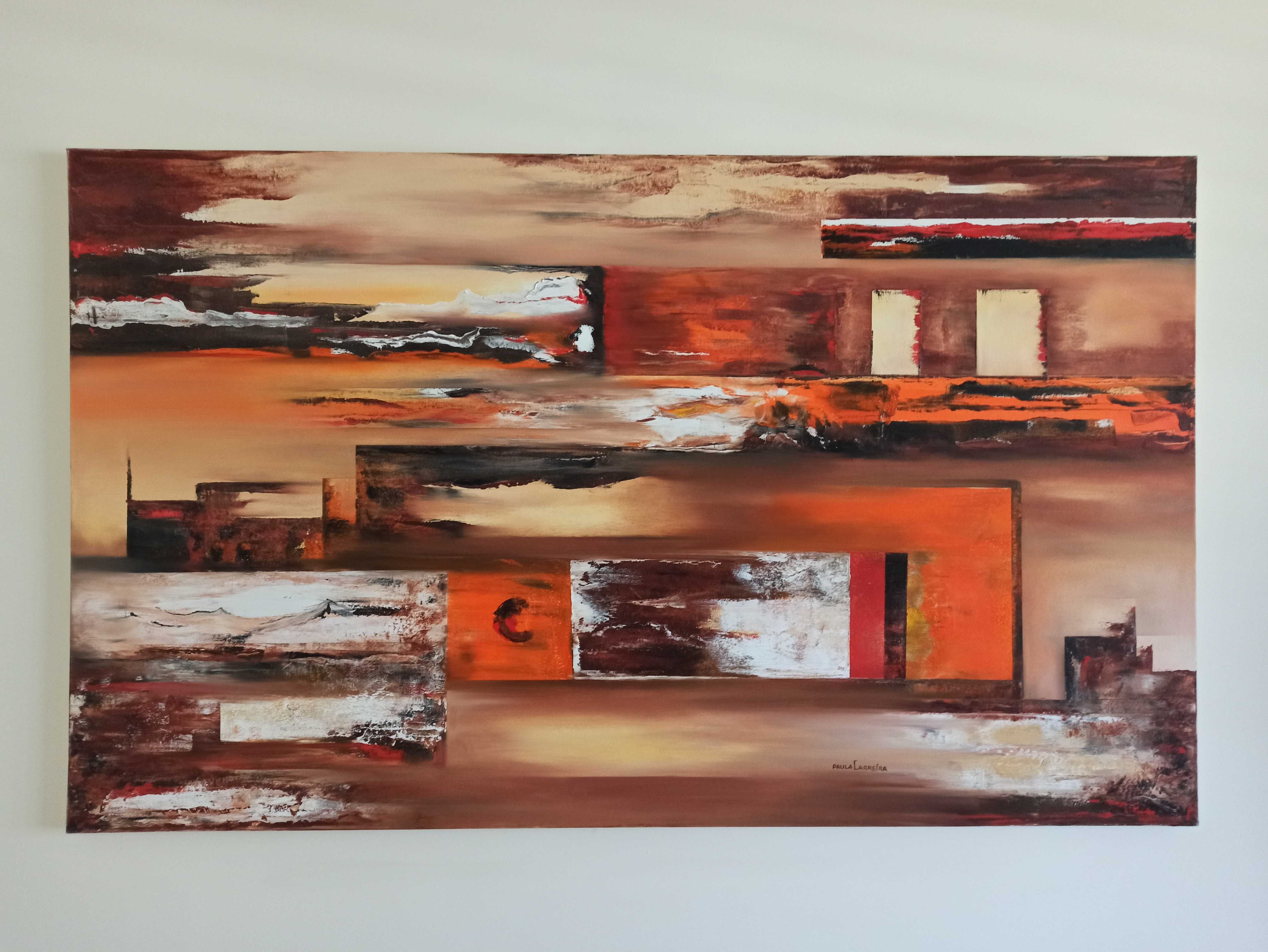 Pintura a óleo, Paula Carreira, 150 X 90, Original.